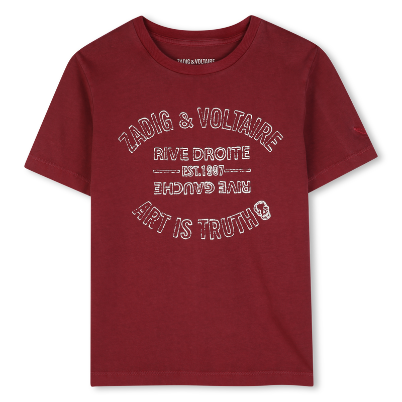 Camiseta de mangas cortas ZADIG & VOLTAIRE 
                        UNISEXO