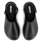 Zuecos de cuero con velcro DKNY 
                    UNISEXO