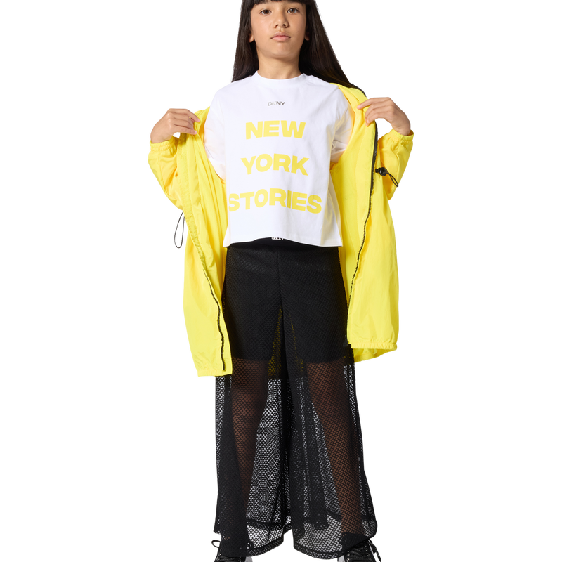 PANTALONES ANCHOS DKNY 
                        NI&Ntilde;A