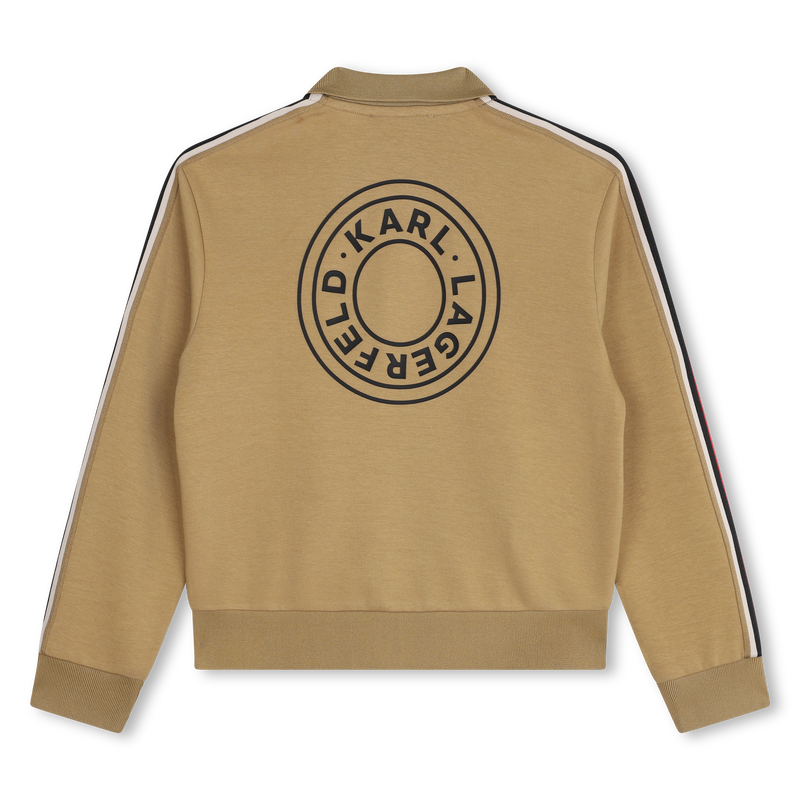 Chaqueta de ch&aacute;ndal cremallera KARL LAGERFELD KIDS 
                        NI&Ntilde;O