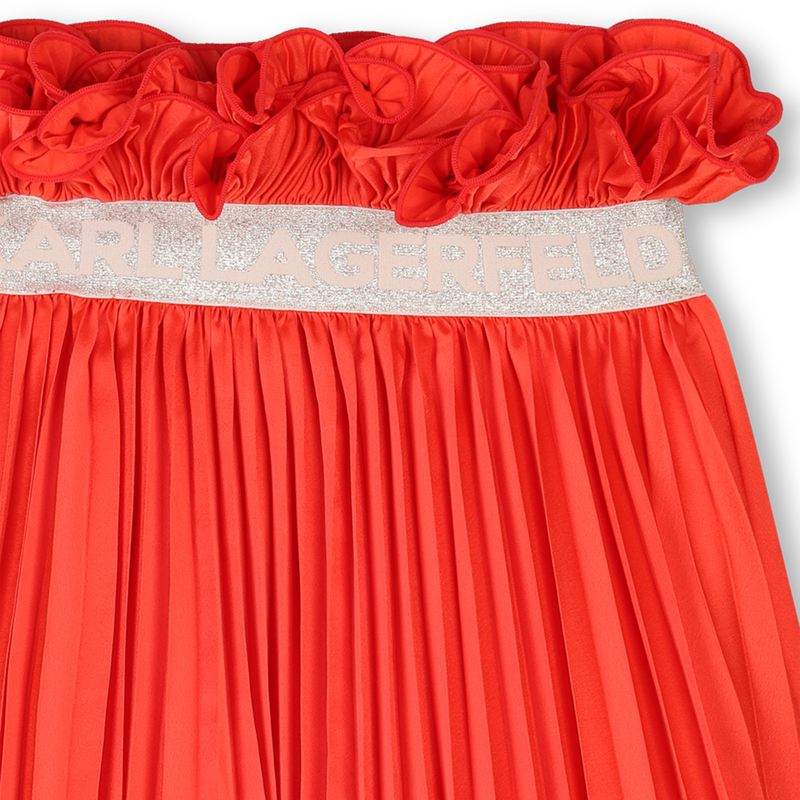 Falda de ceremonia plisada KARL LAGERFELD KIDS 
                        NI&Ntilde;A