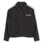 Chaqueta con cremallera KARL LAGERFELD KIDS 
                    NI&Ntilde;O