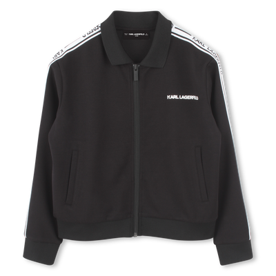 Chaqueta con cremallera KARL LAGERFELD KIDS NI&Ntilde;O