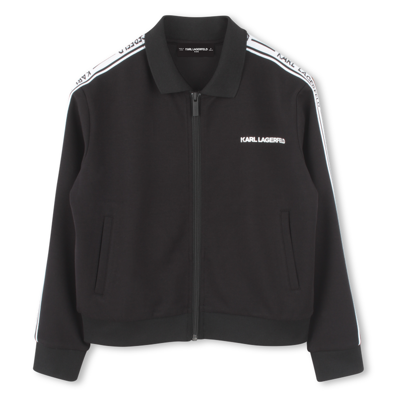 Chaqueta con cremallera KARL LAGERFELD KIDS 
                        NI&Ntilde;O