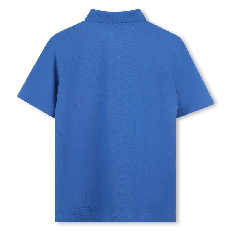 Polo liso con logo en el pecho TIMBERLAND 
                        NI&Ntilde;O