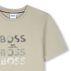 Camiseta de mangas cortas BOSS 
                    NI&Ntilde;O