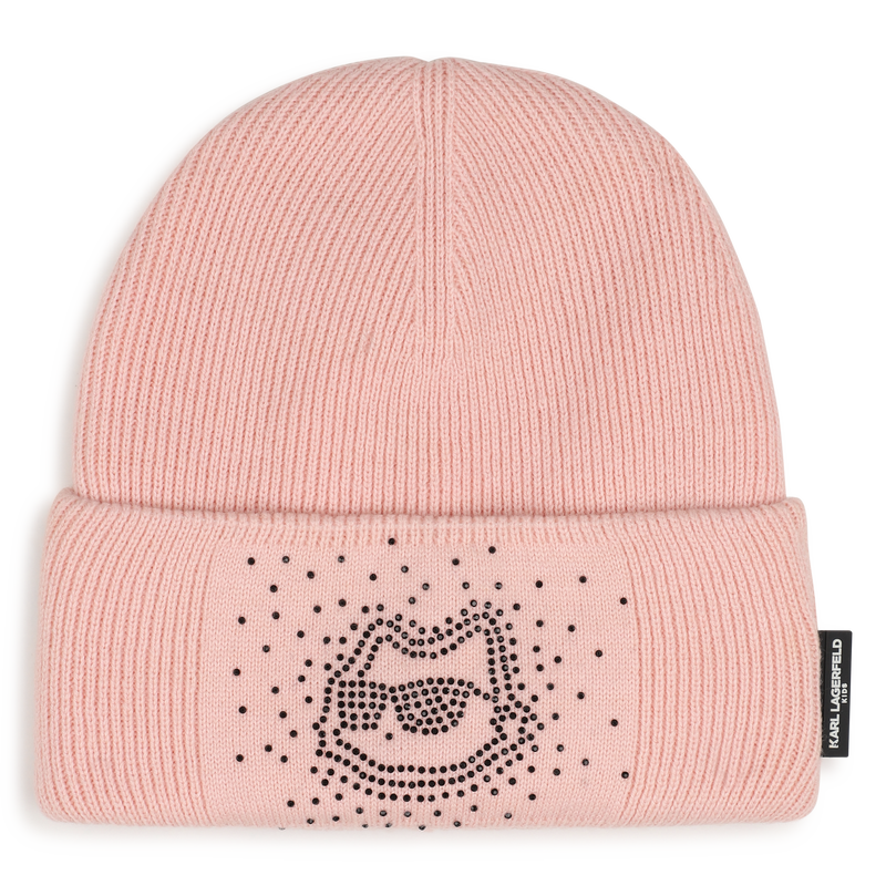 Conjunto de gorro y bufanda. KARL LAGERFELD KIDS 
                        NI&Ntilde;A