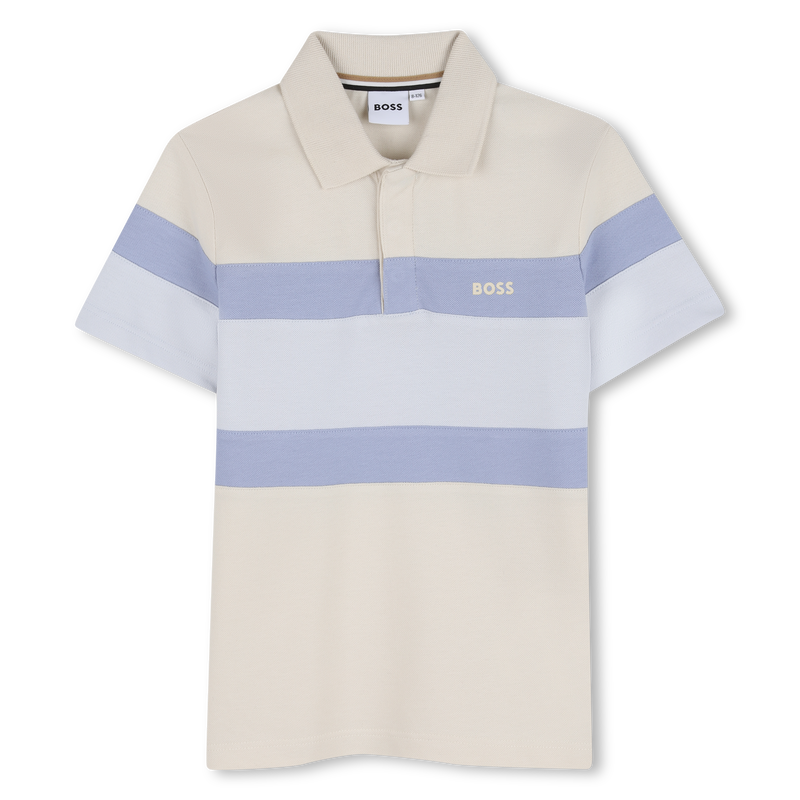 CONJUNTO POLO + BERMUDAS BOSS 
                        NI&Ntilde;O