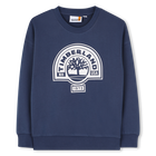 Sudadera fleece, AZUL PIZARRA, hi-res