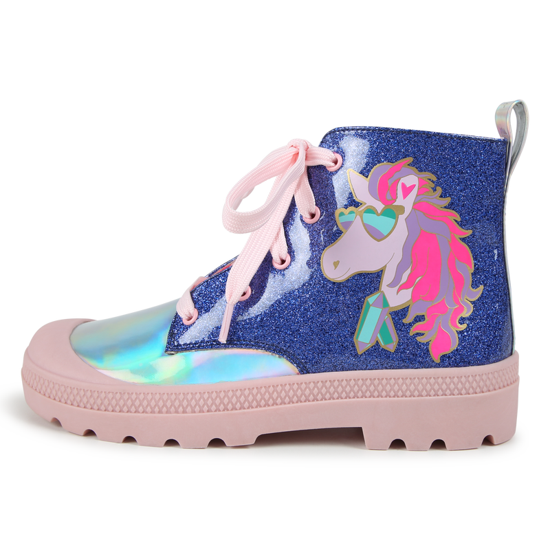 Botines cremallera y cordones BILLIEBLUSH 
                        NI&Ntilde;A