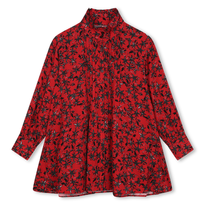 Vestido camisero estampado ZADIG & VOLTAIRE NI&Ntilde;A