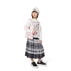 Falda midi plisada KARL LAGERFELD KIDS 
                    NI&Ntilde;A