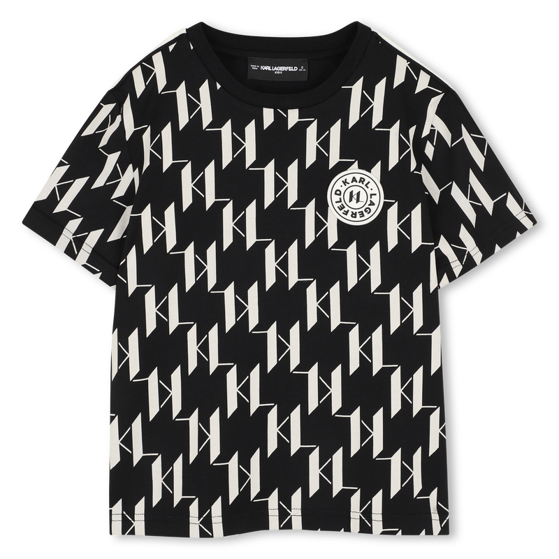 Camiseta de mangas cortas KARL LAGERFELD KIDS 
                        NI&Ntilde;O