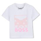Conjunto de c&aacute;rdigan + pantal&oacute;n + camiseta BOSS 
                    NI&Ntilde;A