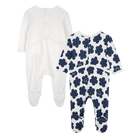 Pack de 2 pijamas de algod&oacute;n KENZO KIDS 
                    UNISEXO