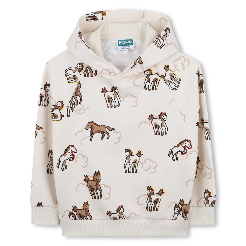 SUDADERA CON CAPUCHA KENZO KIDS 
                        UNISEXO