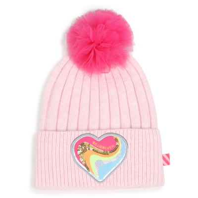 Gorro con pomp&oacute;n de tul BILLIEBLUSH NI&Ntilde;A