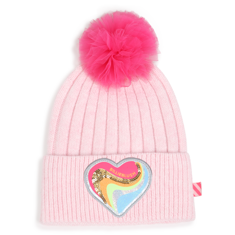 Gorro con pomp&oacute;n de tul BILLIEBLUSH 
                        NI&Ntilde;A
