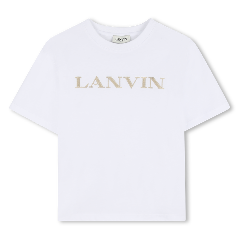 CAMISETA DE MANGA CORTA LANVIN 
                        NI&Ntilde;O