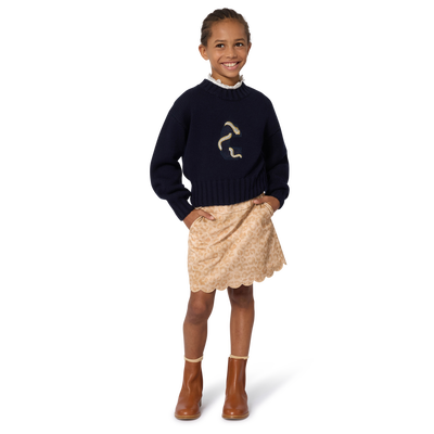 Camiseta interior de cuello alto CHLOE NI&Ntilde;A