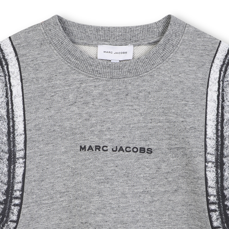 Sudadera de felpa de algod&oacute;n MARC JACOBS 
                        NI&Ntilde;O