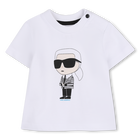 Conjunto de jogger KARL LAGERFELD KIDS 
                    NI&Ntilde;O