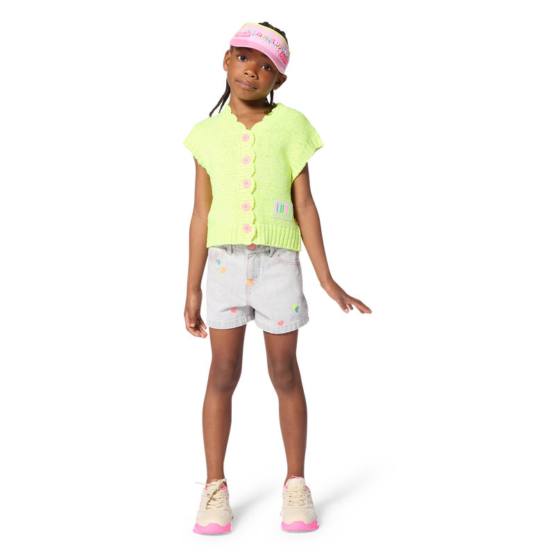 CHALECO SIN MANCHAS BILLIEBLUSH 
                        NI&Ntilde;A