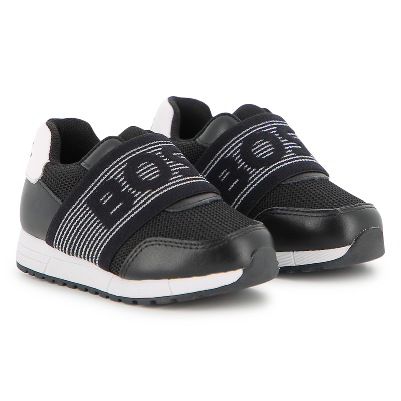 ZAPATILLAS DE PIEL DE VACUNO BOSS 
                        NI&Ntilde;O