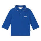 Polo de piqu&eacute; de algod&oacute;n BOSS 
                    NI&Ntilde;O