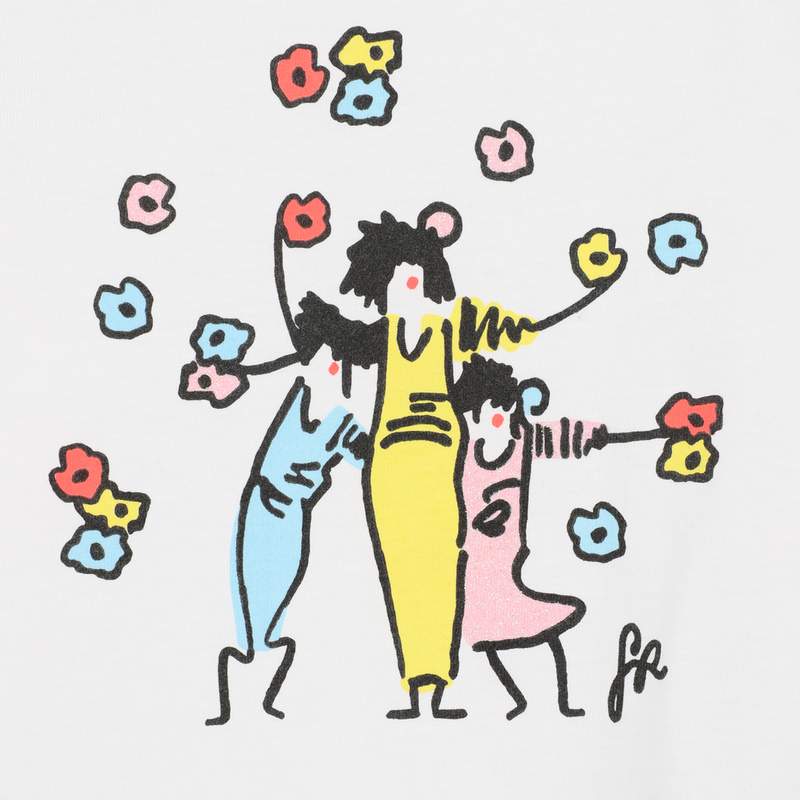 Camiseta de manga corta SONIA RYKIEL 
                        NI&Ntilde;A