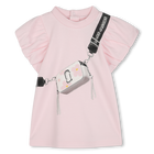 Vestido algod&oacute;n de manga corta MARC JACOBS 
                    UNISEXO