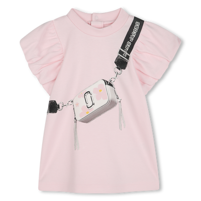 Vestido algod&oacute;n de manga corta MARC JACOBS UNISEXO