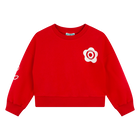 Sudadera de mulet&oacute;n de algod&oacute;n KENZO KIDS 
                    NI&Ntilde;A