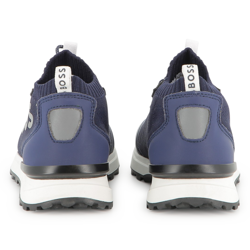 Zapatillas con cordones el&aacute;sticos BOSS 
                        NI&Ntilde;O