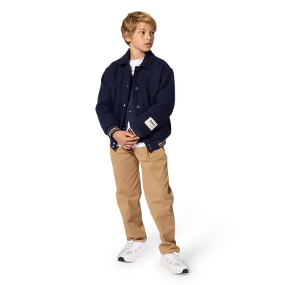 Chaqueta de lana BOSS NI&Ntilde;O