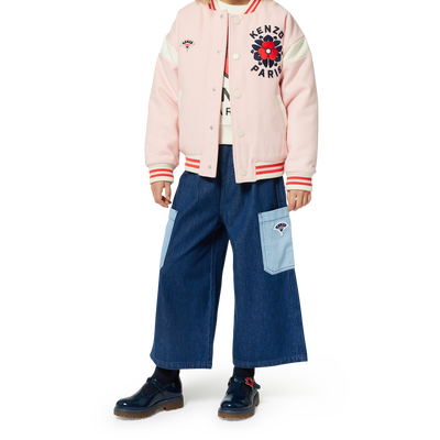Chaqueta bordada de lana KENZO KIDS NI&Ntilde;A