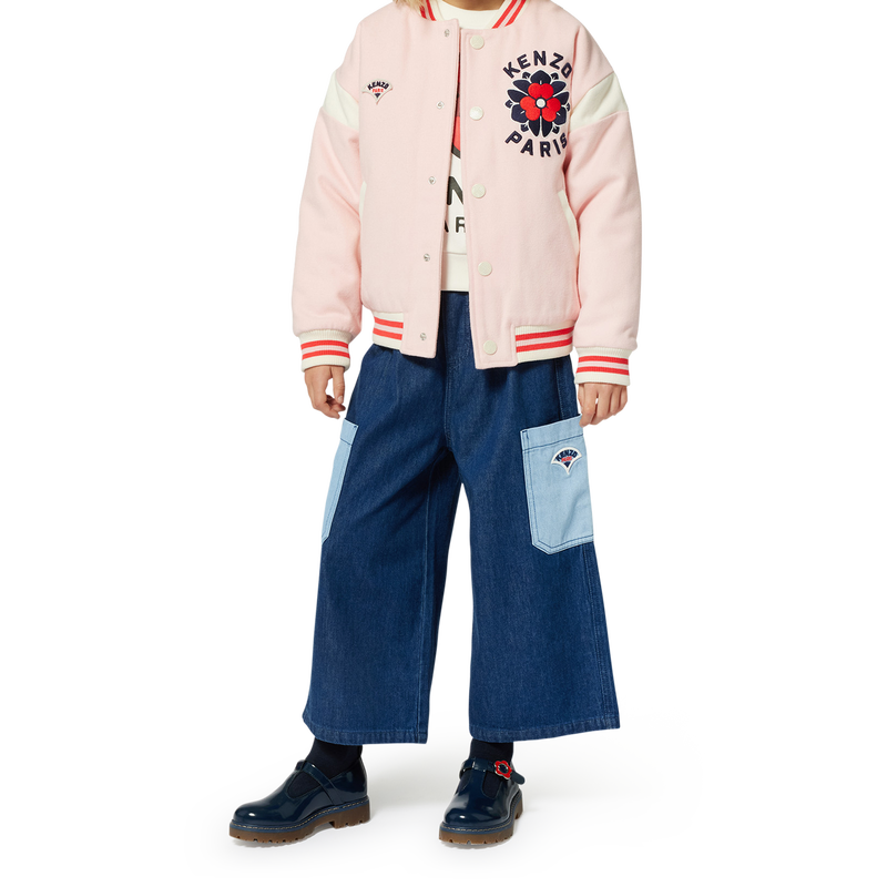 Chaqueta bordada de lana KENZO KIDS 
                        NI&Ntilde;A