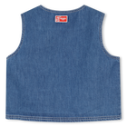 Chaqueta vaquera sin mangas KENZO KIDS 
                    NI&Ntilde;A