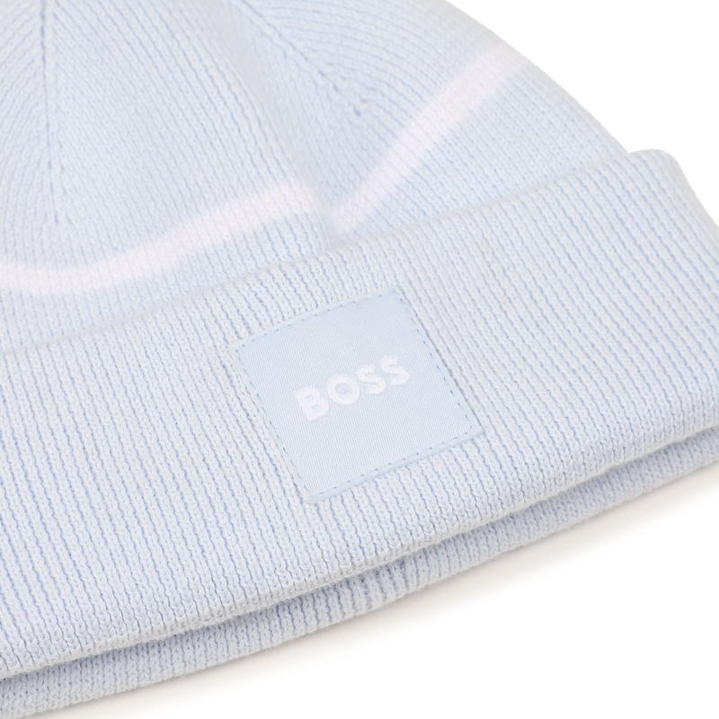 Gorro de punto BOSS 
                        NI&Ntilde;O