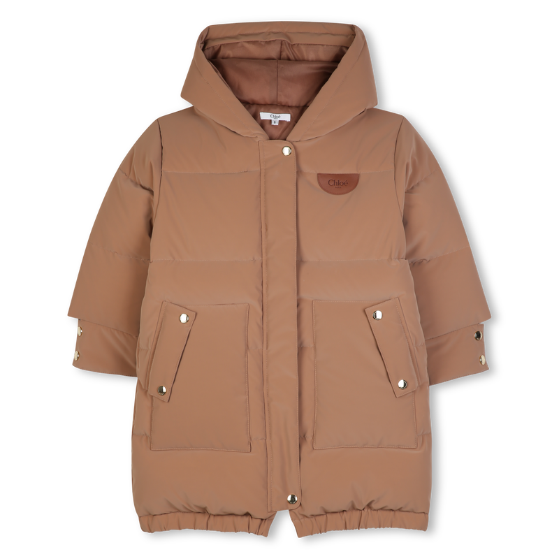 Chaqueta larga acolchada CHLOE 
                        NI&Ntilde;A