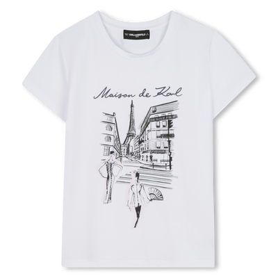 Camiseta de manga corta KARL LARGERFELD KIDS NIÑA