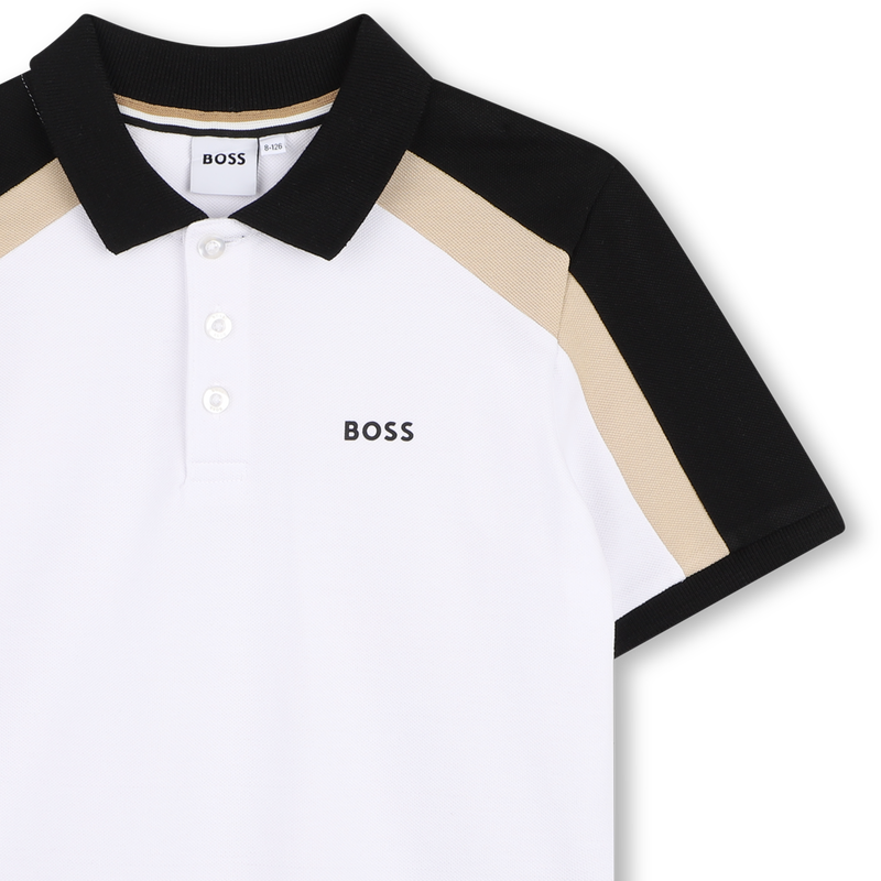 POLO DE MANGA CORTA BOSS 
                        NI&Ntilde;O