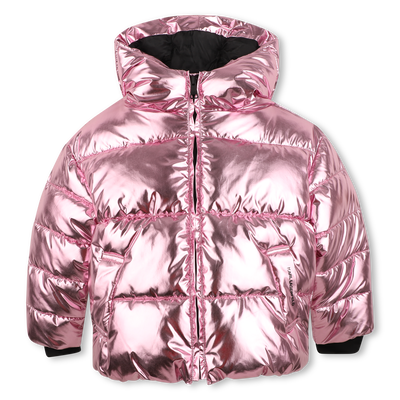Chaqueta acolchada con capucha KARL LAGERFELD KIDS NI&Ntilde;A