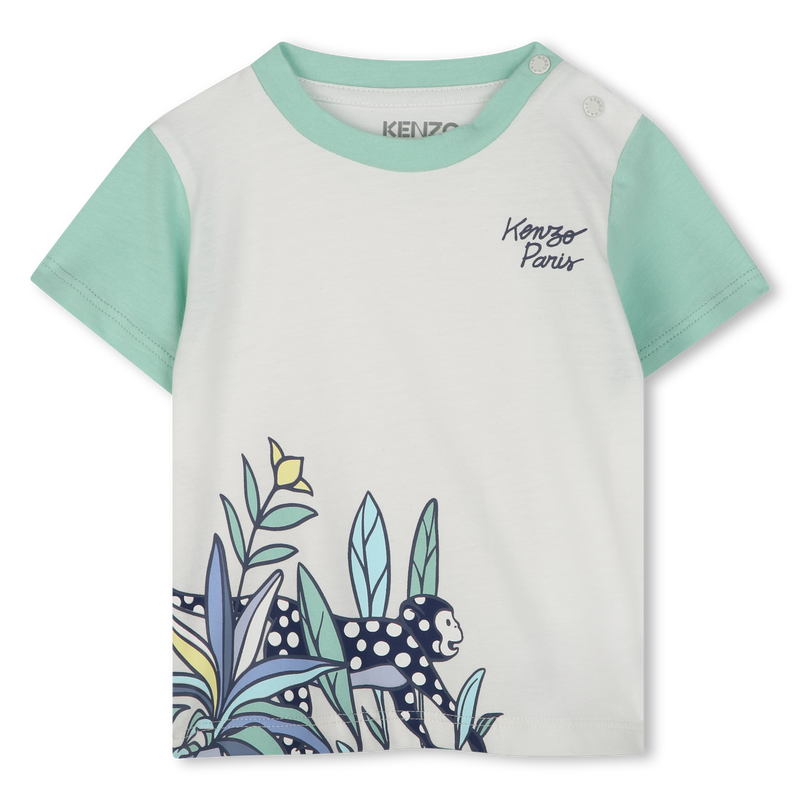 Camiseta y pantal&oacute;n de algod&oacute;n KENZO KIDS 
                        NI&Ntilde;O