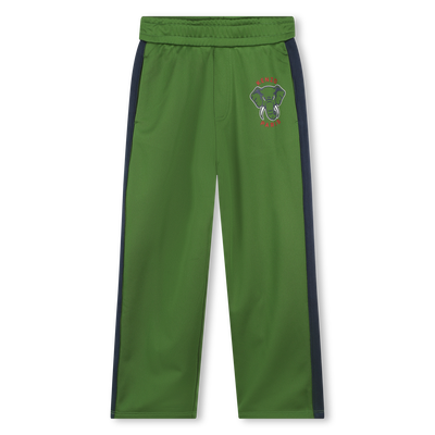 Pantalón de chándal de piqué KENZO KIDS UNISEXO