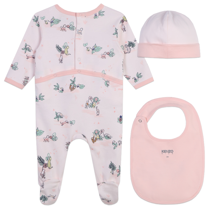 Pijama, gorro y babero KENZO KIDS 
                        NI&Ntilde;A