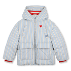 Chaqueta acolchada con capucha KIDS AROUND 
                    NI&Ntilde;A