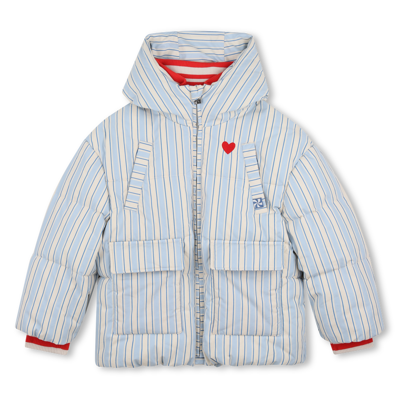Chaqueta acolchada con capucha KIDS AROUND 
                        NI&Ntilde;A