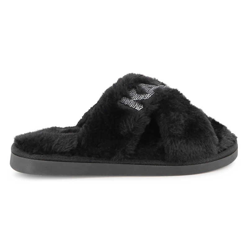 Zapatillas con tiras cruzadas KARL LARGERFELD KIDS 
                        NI&Ntilde;A