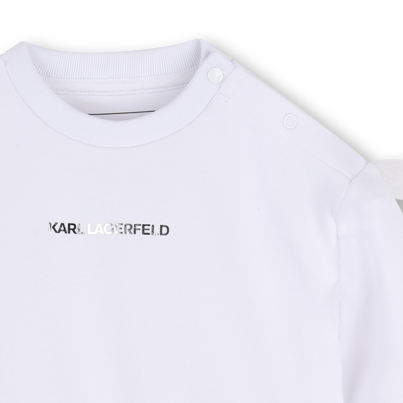 Conjunto de sudadera y falda KARL LAGERFELD KIDS 
                        NI&Ntilde;A